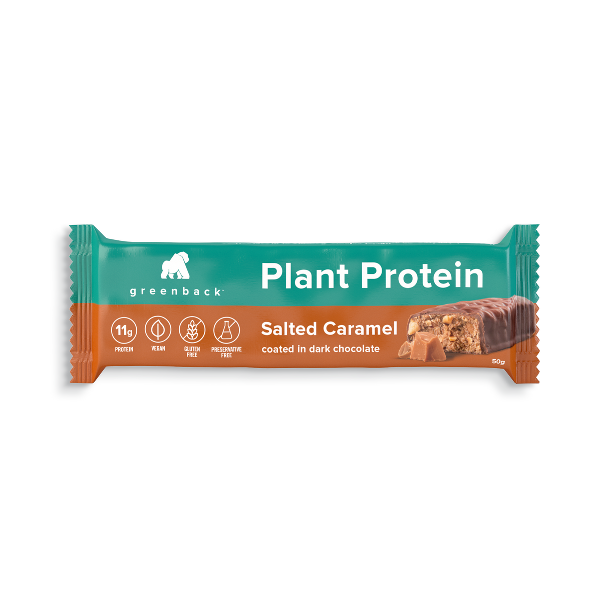 Greenback Protein Caramel Bar 50g