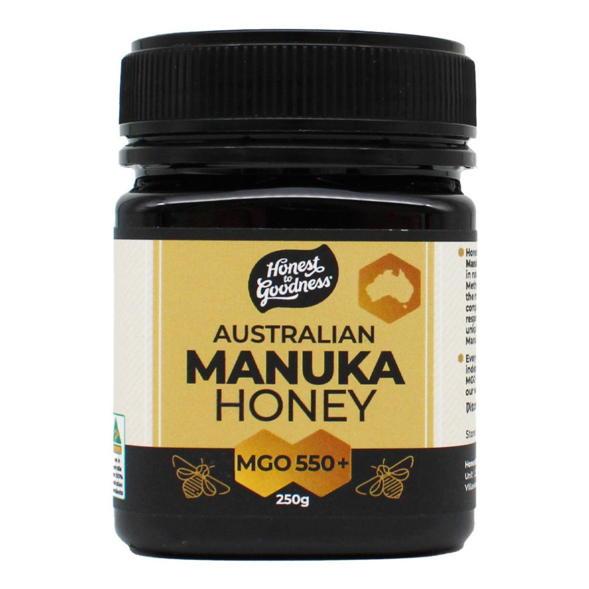 H2G Manuka Honey MGO550+ 250g