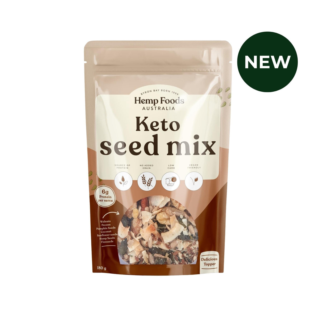 Hemp Foods Australia Keto Seed Mix 180g