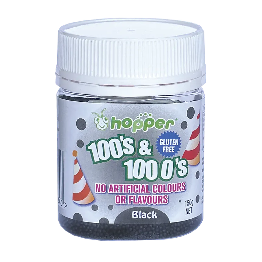 Hopper 100s & 1000s Black 150g