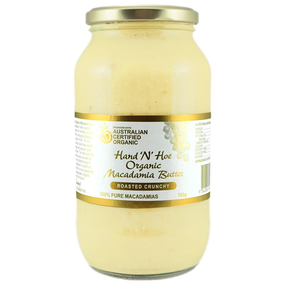 Hand and Hoe Macadamia Roasted Crunchy 700g