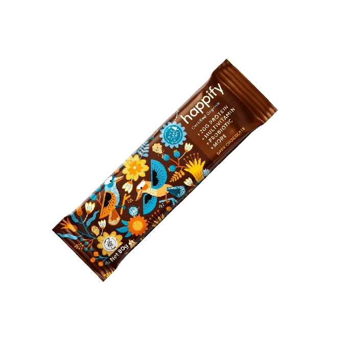 Happify Dark Chocolate Bar 80g