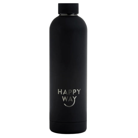 Happy Way Ins Bottle Black 750ml
