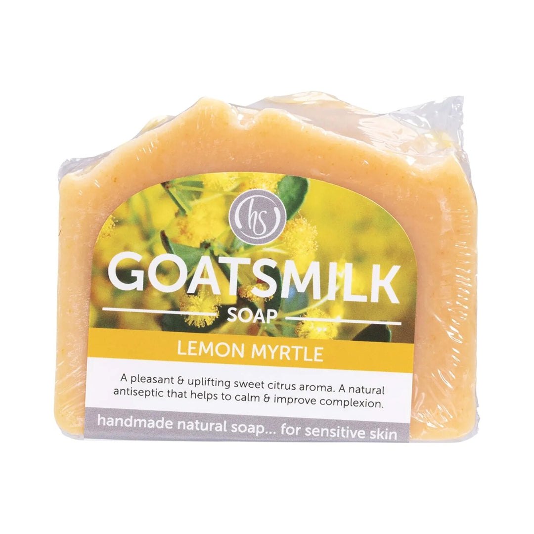 Harmony Soapworks Goat's Milk Soap Lemon Myrtle 140g