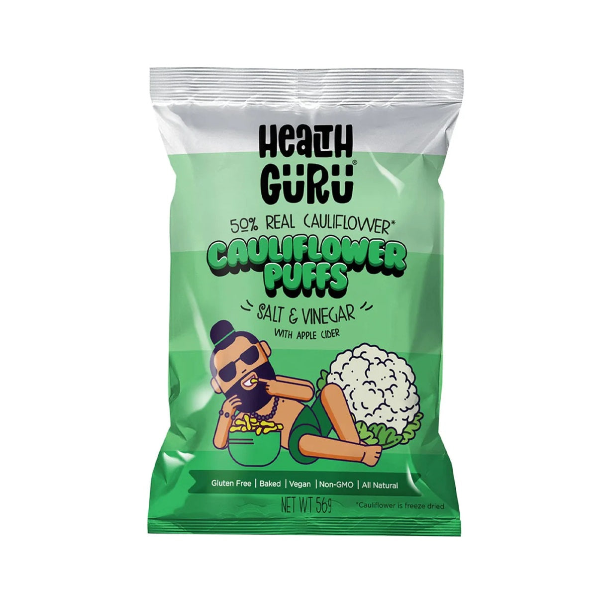 Health Guru Cauli Puff Vinegar 56g