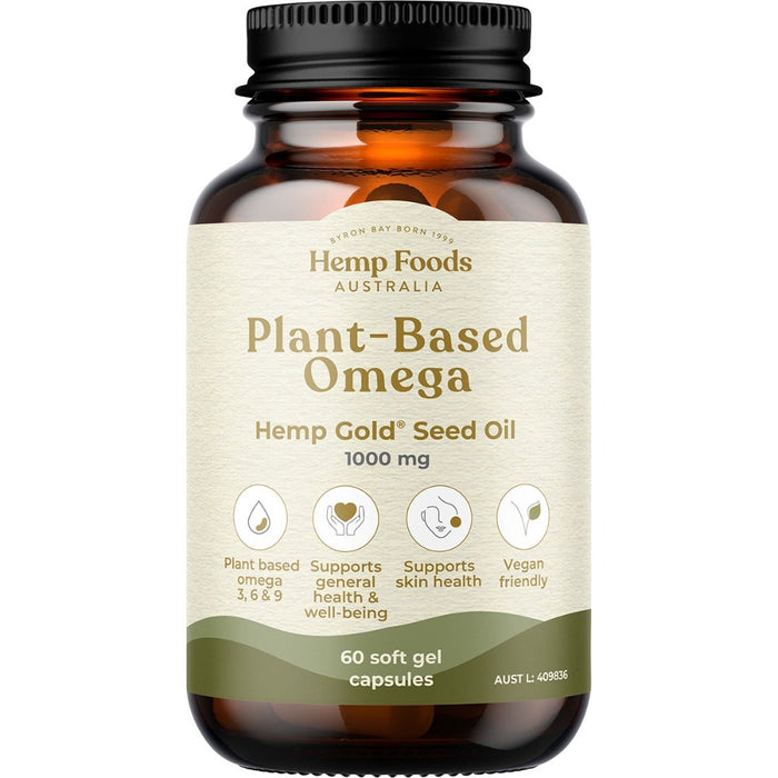Hemp Foods Australia Plant Based Omega 60c