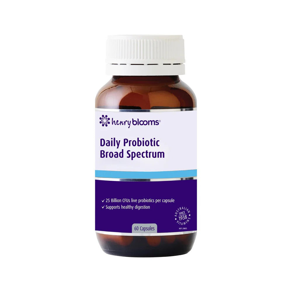 Henry Blooms Daily Probiotic 60c