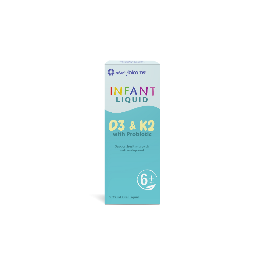 Henry Blooms Infand Liquid D3 & K2 9.75ml