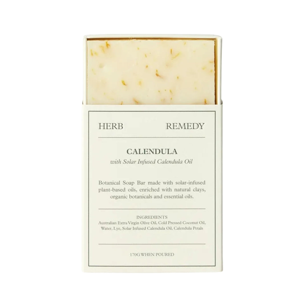 Herb Remedy Calendula Soap with Solar Infused Calendula Oil170g