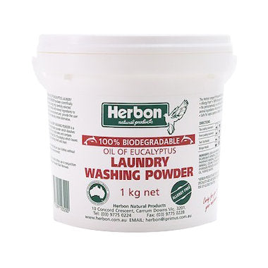 Herbon Fragance Free Laundry Powder 1Kg