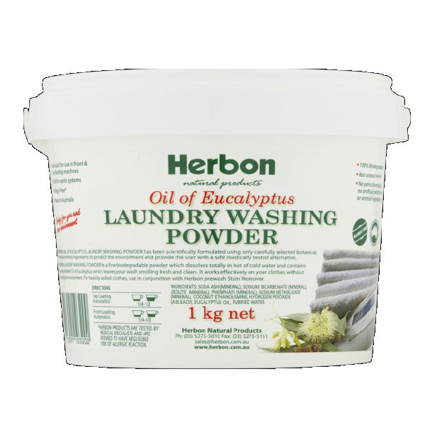 Herbon Laundry Powder Eucalyptus 1kg