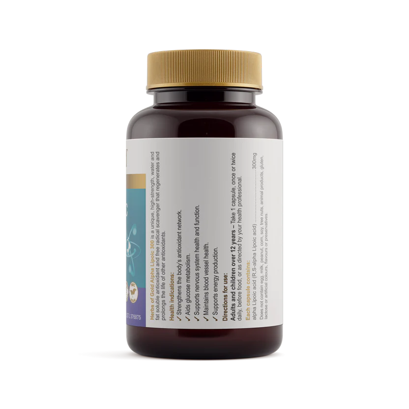 Herbs of Gold Alpha Lipoic 300 120c