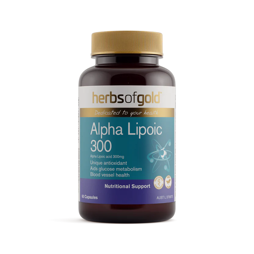Herbs of Gold Alpha Lipoic 300 120c