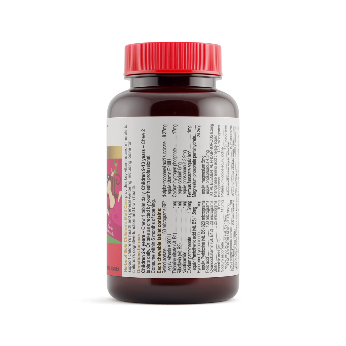 Herbs of Gold Children's Multi Care 60t