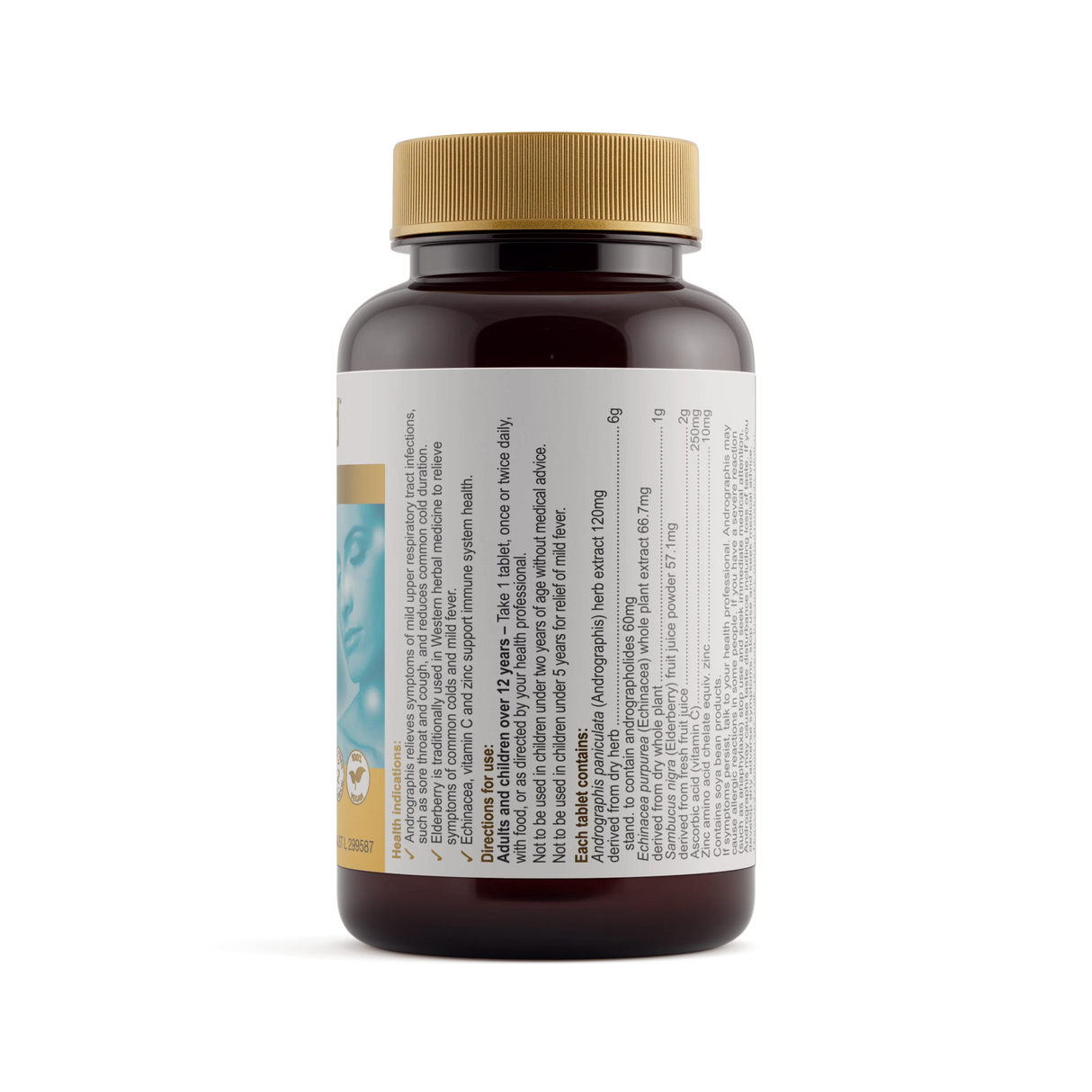 Herbs of Gold Cold & Flu Strike 30t