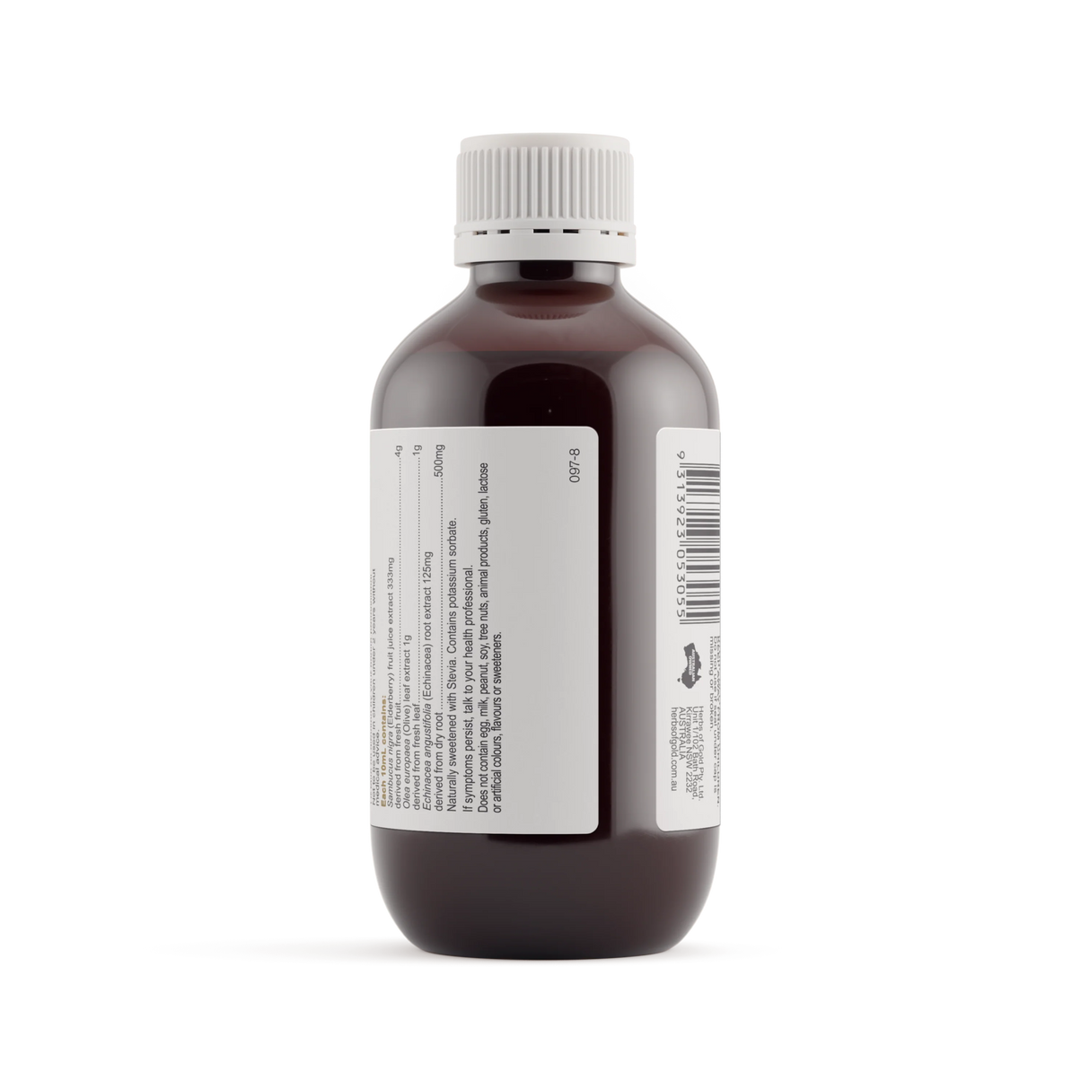 Herbs of Gold Elderberry & Echinacea Olive Leaf 100ml