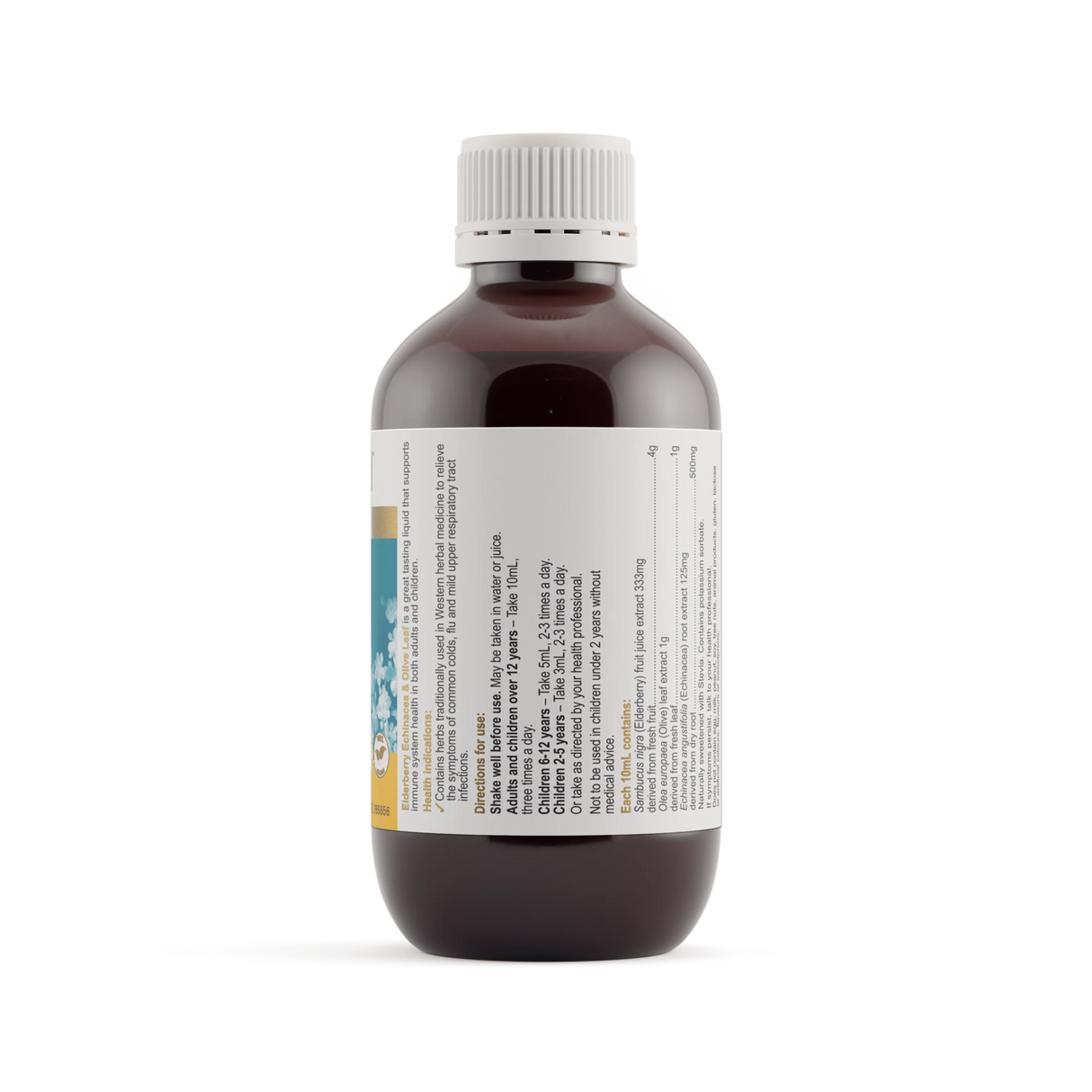 Herbs of Gold Elderberry & Echinacea Olive Leaf 100ml