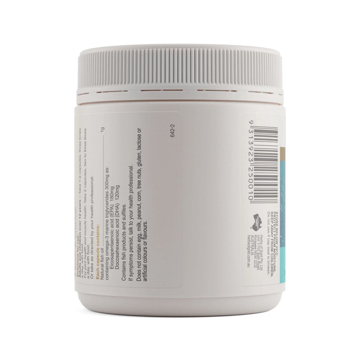 Herbs of Gold Fish Oil 1000 200tb