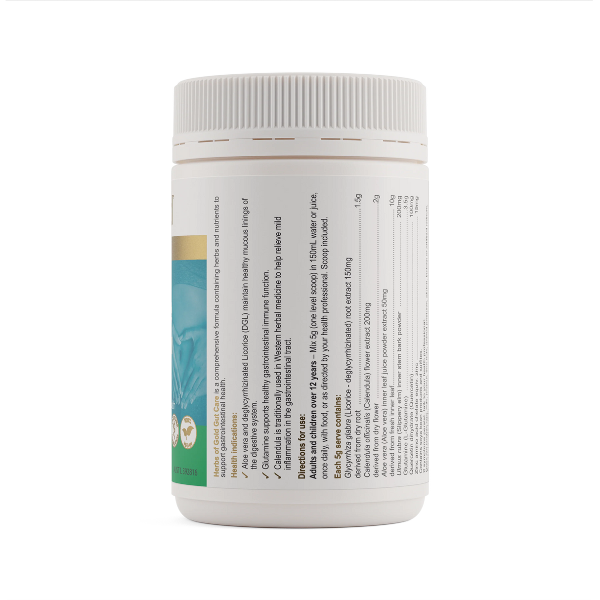 Herbs of Gold Gut Care Vanilla 150g