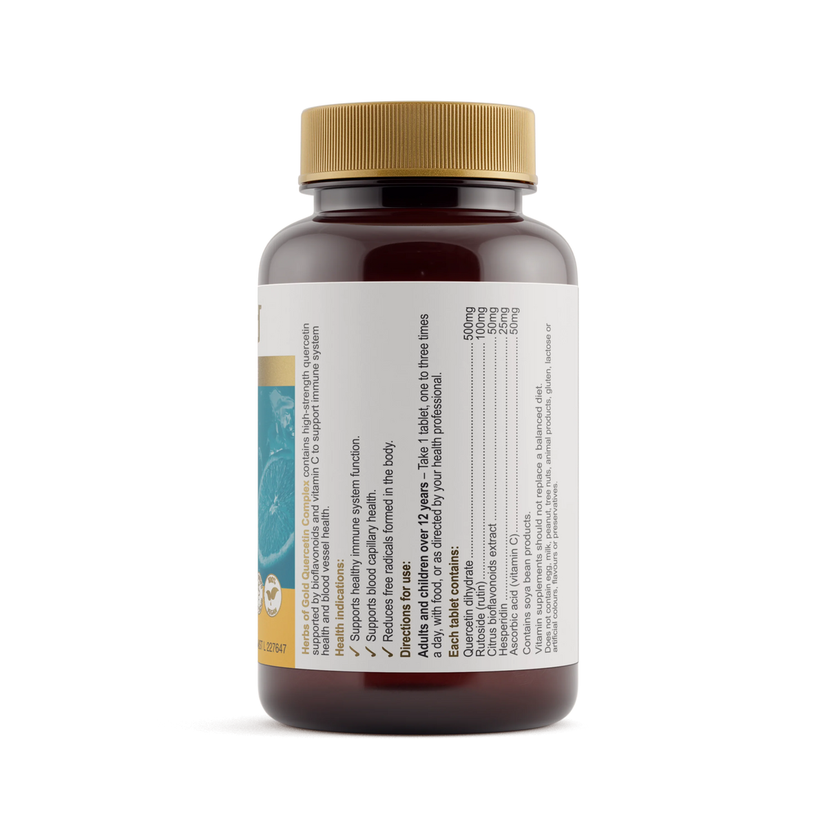 Herbs of Gold Herbs Quercetin Complex 60t