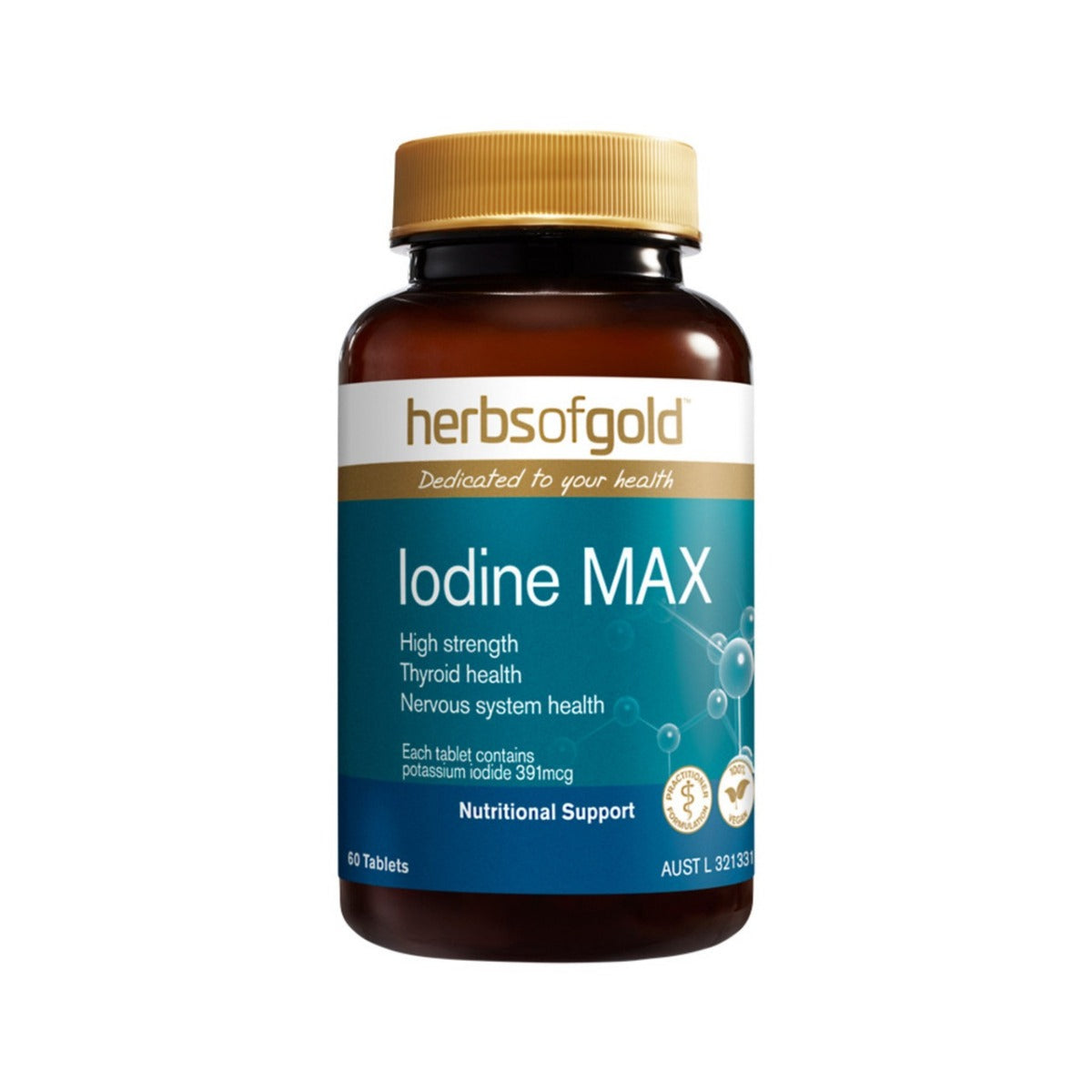 Herbs of Gold Iodine MAX 60t
