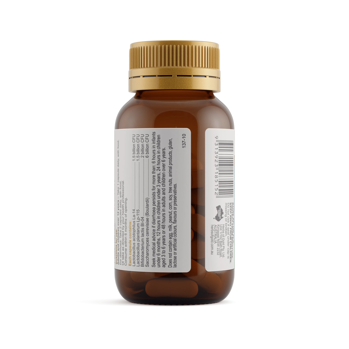 Herbs of Gold Probiotic + SB 60c