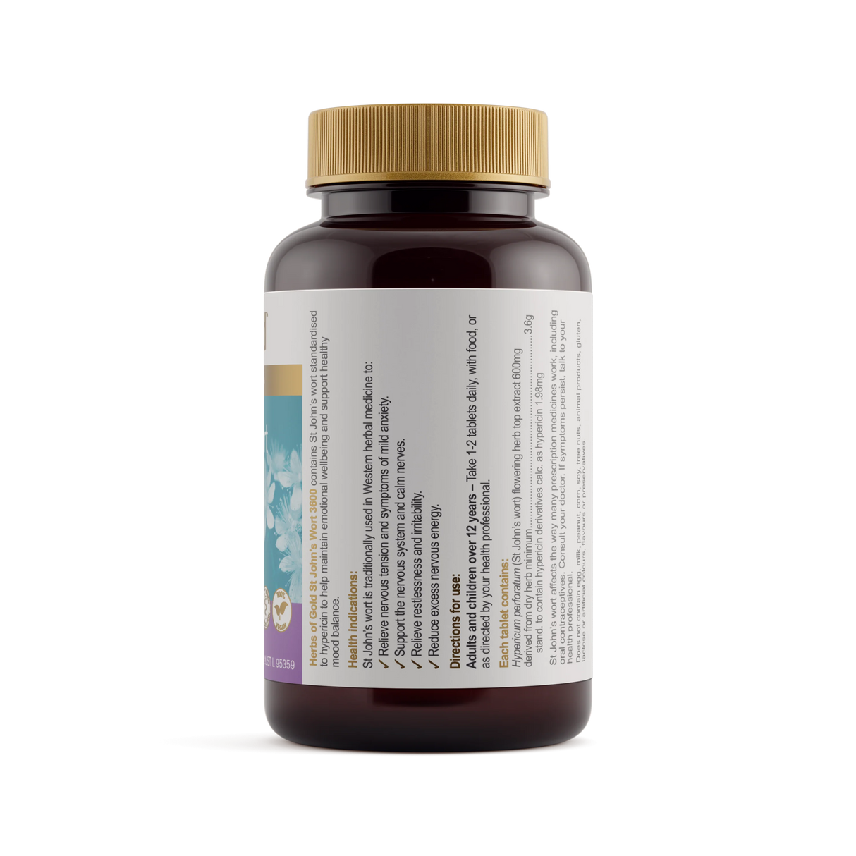 Herbs of Gold St John's Wort 3600 30t