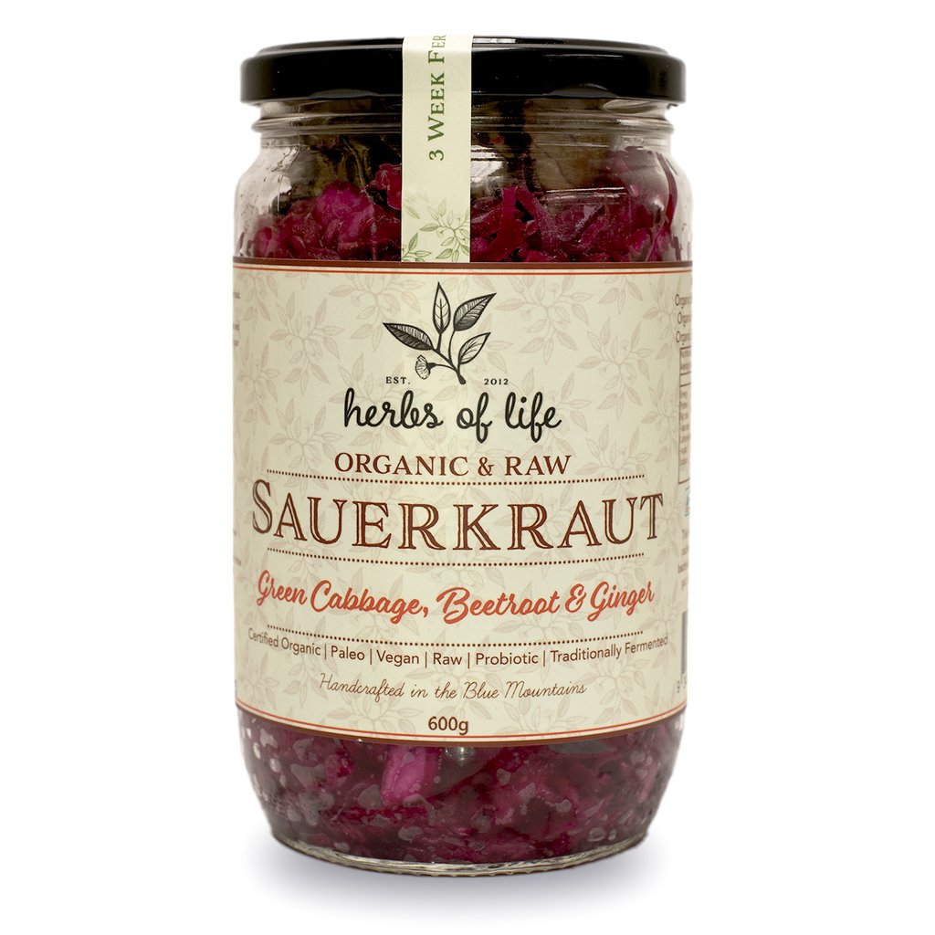 Herbs of Life Sauerkraut Beetroot 600g