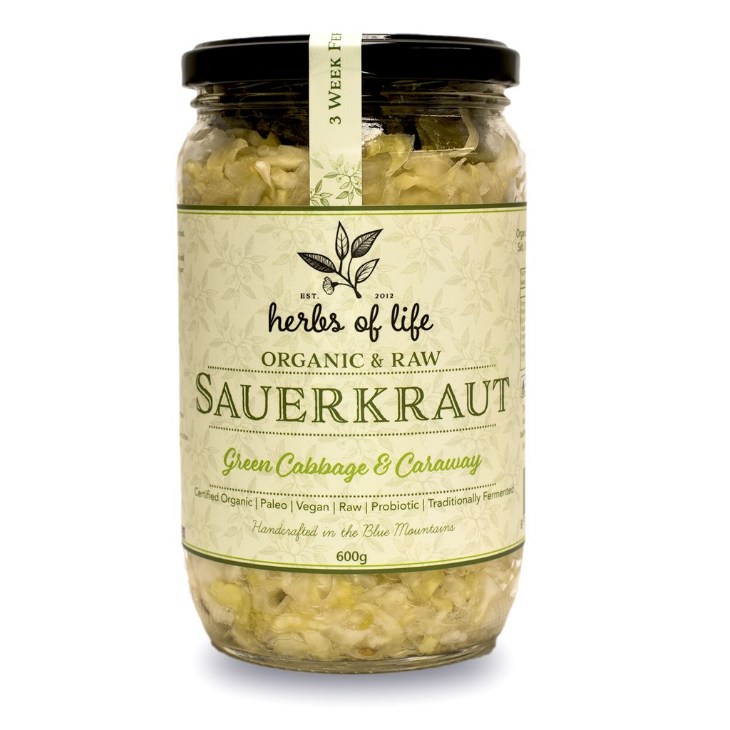 Herbs of Life Sauerkraut Caraway 600g