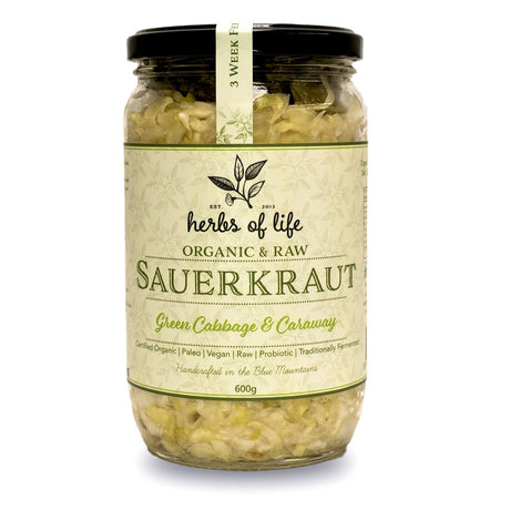 Herbs of Life Sauerkraut Caraway 600g