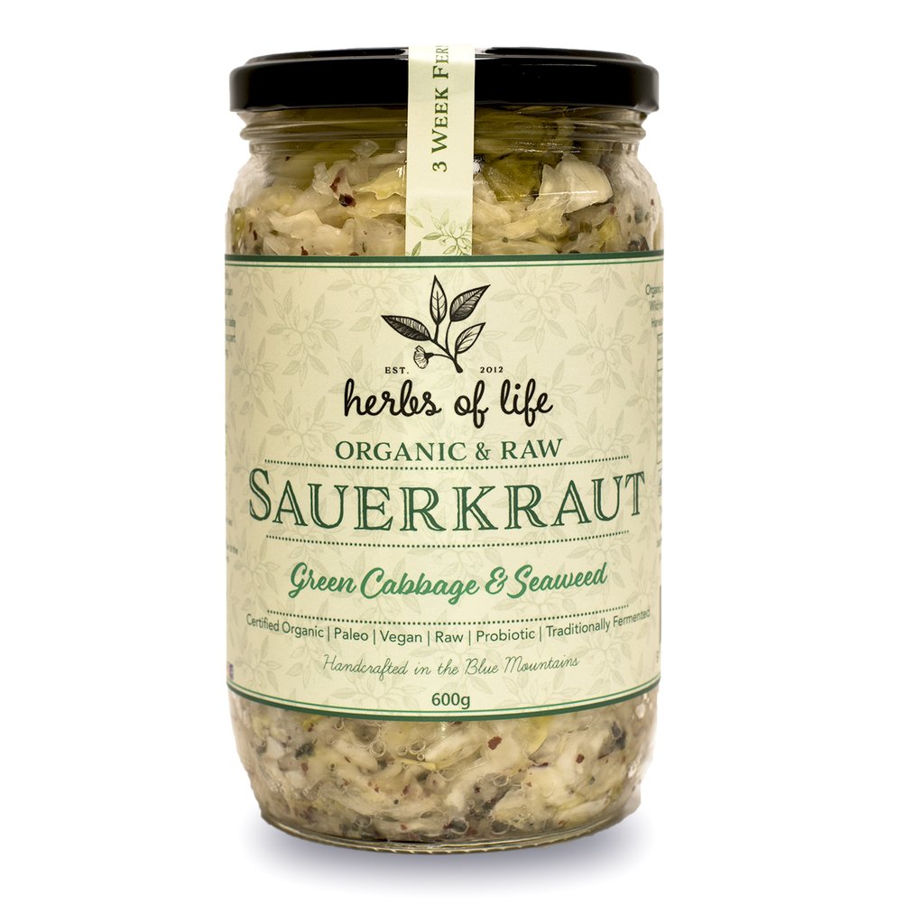 Herbs of Life Sauerkraut Seaweed 600g