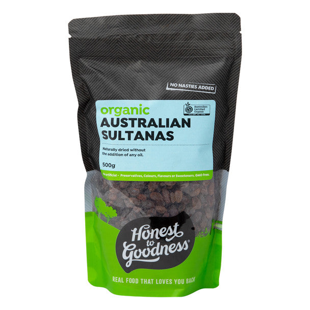 Honest to Goodness AU Sultanas 500g