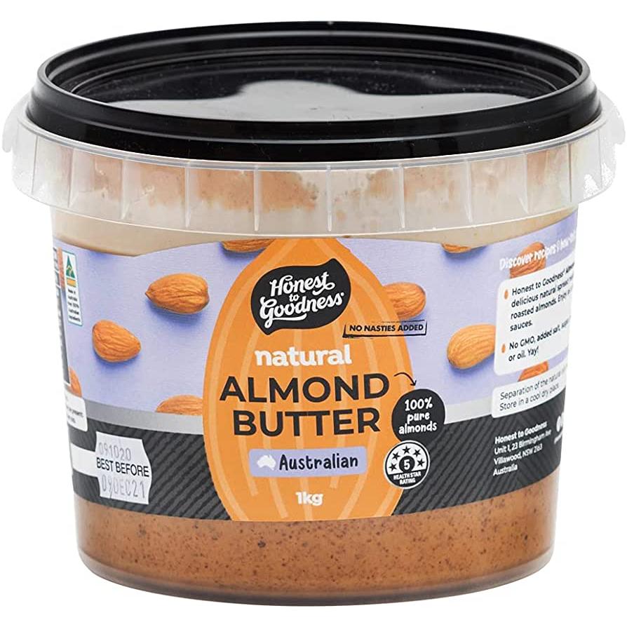 Honest to Goodness Almond Butter 1Kg