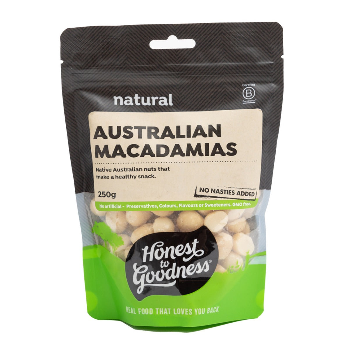 Honest to Goodness Australian Macadamias 250g