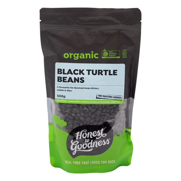 Honest to Goodness Black Turtle Beans 500g