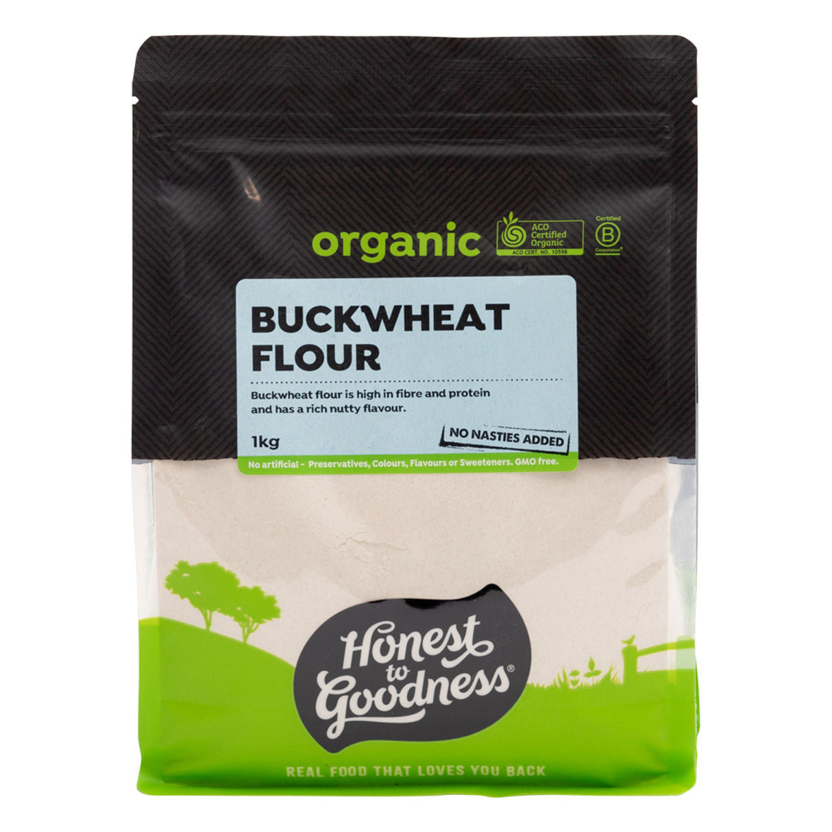 Honest to Goodness Buckwheat Flour 1Kg