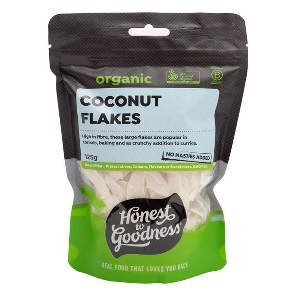 Honest to Goodness Coconut Flakes 125g