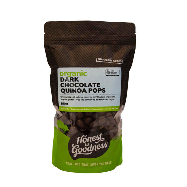 Honest to Goodness Dark Chocolate Quinoa Pop 350g