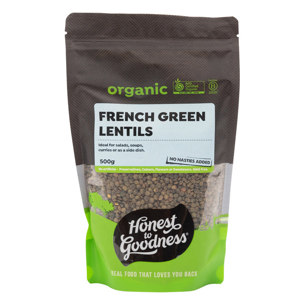 Honest to Goodness French Style Green Lentils 500g