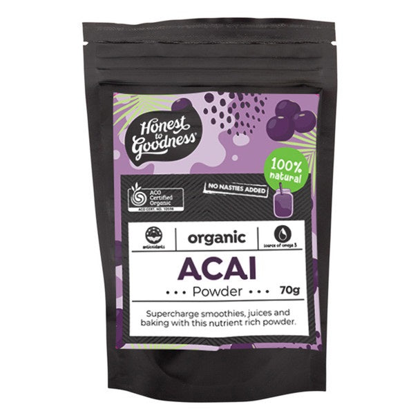 Honest to Goodness H2G Org Acai Powder 70g