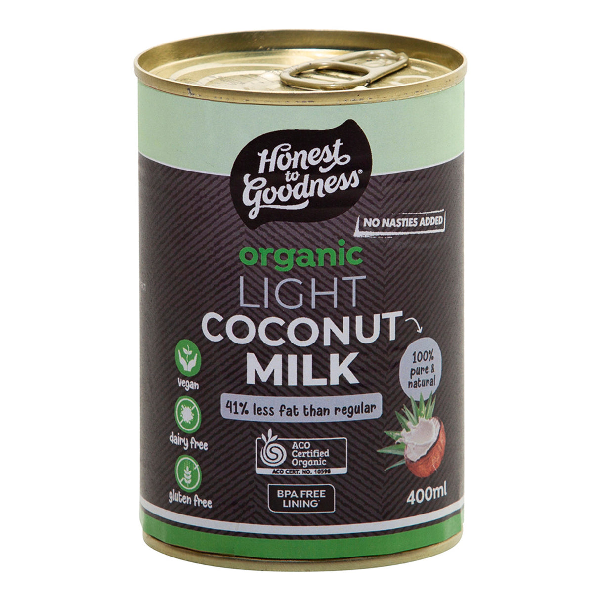 Honest to Goodness Light Coconut Milk 400ml