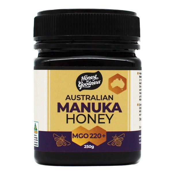 Honest to Goodness Manuka Honey MGO220+ 250g