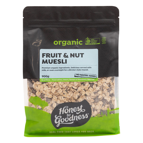 Honest to Goodness Muesli Fruit & Nut 900g