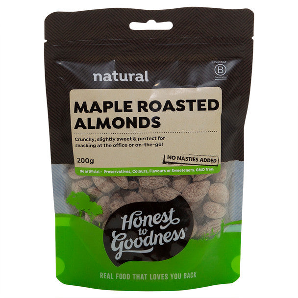 Honest to Goodness Natural Maple Roasted Almond 200g