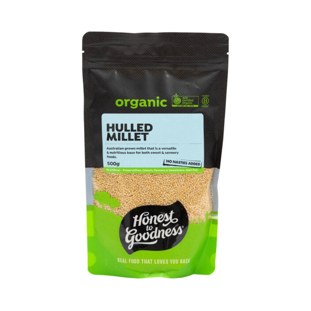 Honest to Goodness Organic Hulled Millet 500g