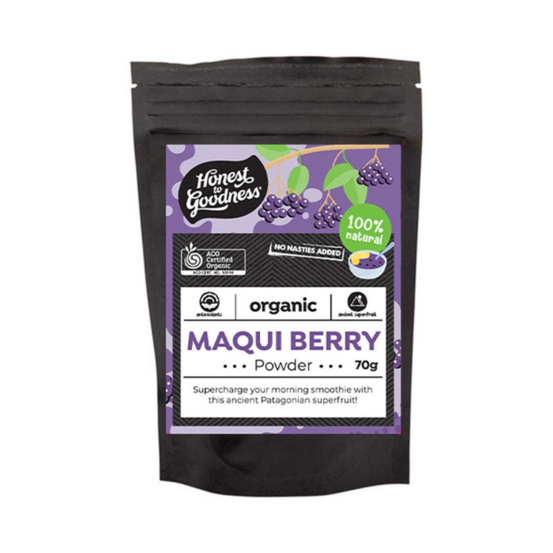 Honest to Goodness Organic Maqui Berry Powder 70g