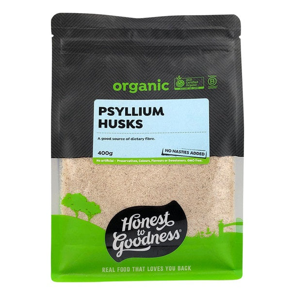 Honest to Goodness Organic Psyllium Husks 400g