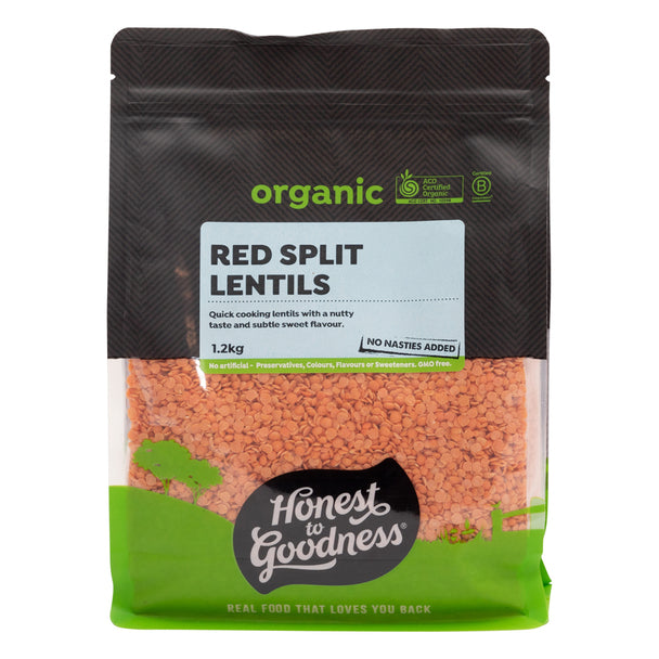 Honest to Goodness Red Split Lentils 1.2Kg