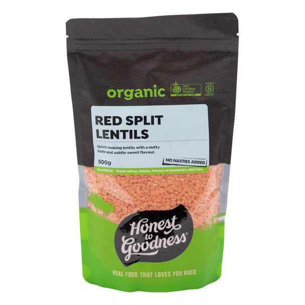 Honest to Goodness Red Split Lentils 500g