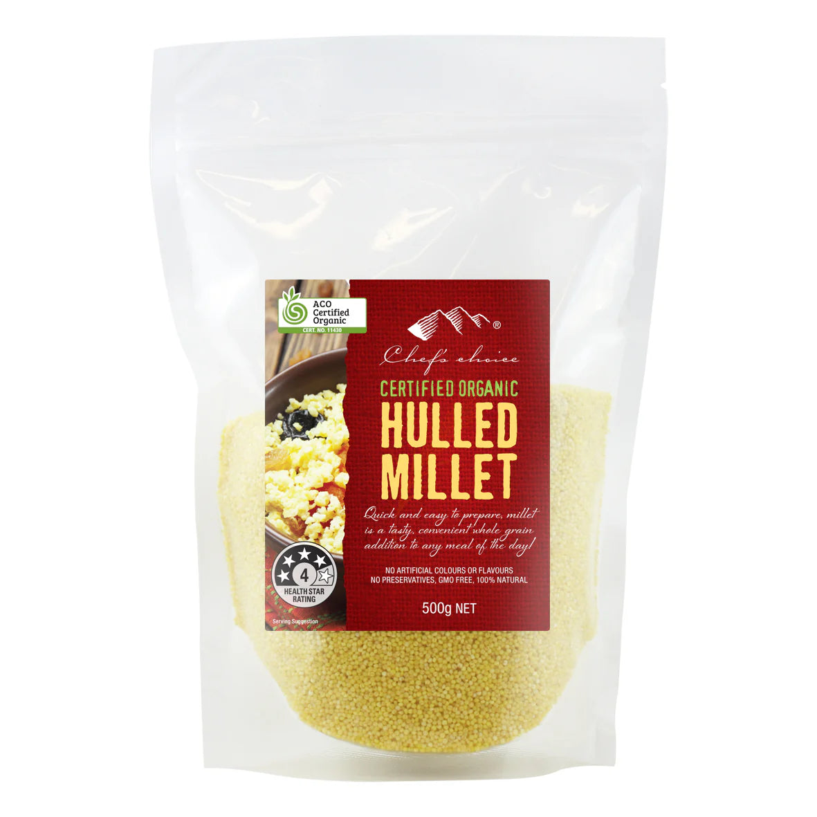 Chef's Choice Hulled Millet 500g